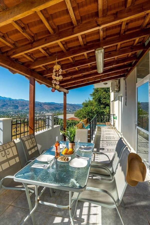 Superior Apartment - Overlooking Chania-With Pool Ханья Экстерьер фото
